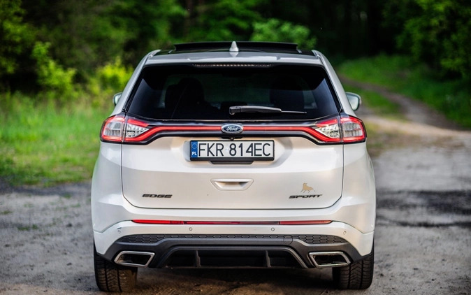 Ford EDGE cena 88900 przebieg: 160000, rok produkcji 2016 z Żarów małe 742